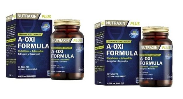 Nutraxin A-Oxi Aromasız Yetişkin Vitamin 2x60 Kapsül