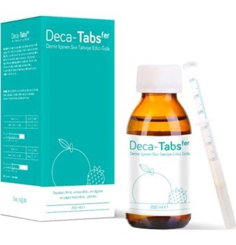 Deca-Tabs Fer Aromasız Yetişkin Vitamin 250 ml