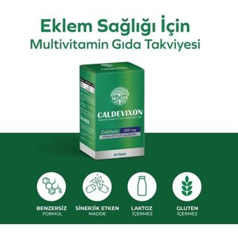 Negans Caldevixon Aromasız Yetişkin Vitamin 60 Tablet