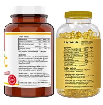 Ncs Vitamin C - Omega 3 Meyveli Yetişkin Vitamin 120 Tablet