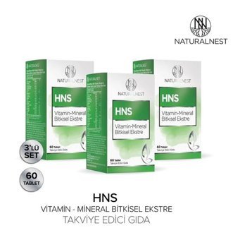 Naturalnest Hns Aromasız Yetişkin Vitamin 3x60 Tablet