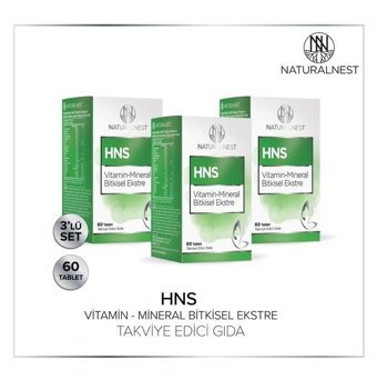 Naturalnest Hns Aromasız Yetişkin Vitamin 3x60 Tablet