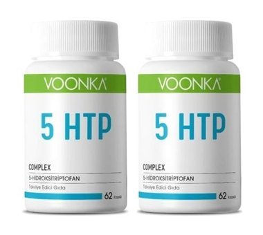 Voonka 5 Htp Complex Aromasız Yetişkin Vitamin 2x62 Kapsül