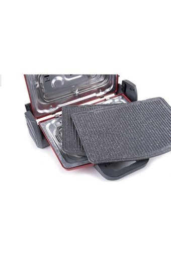 Arnica GH26123 6 Dilim Granit Çıkartılabilir Plaka Çift Taraflı 1750 W Izgaralı Rose Gold Tost Makinesi