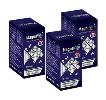 Magnavita Takviye Edici Gıda Aromasız Yetişkin Vitamin 30 Tablet