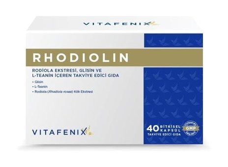 Vitafenix Rhodiolin Rodiola Kök Ekstresi Aromasız Yetişkin Vitamin 40 Kapsül