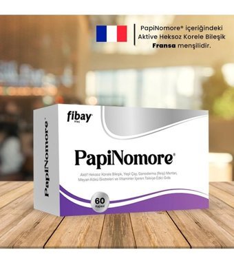 Fibay Papinomore Bitki Ekstralar Yetişkin Vitamin 60 Kapsül