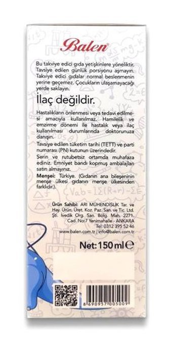 Balen Argı Boost Aromasız Çocuk Vitamin 150 ml