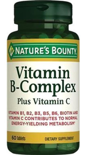 Nature'S Vitamin B Complex Plus Aromasız Yetişkin Vitamin 60 Tablet