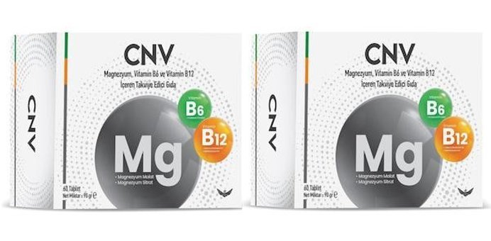 Convita Magnezyum Vitamin B6 Ve Vitamin B13 Aromasız Yetişkin Vitamin 2x60 Tablet