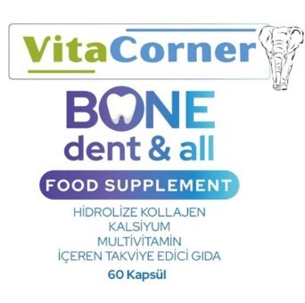 Vitacorner Bone Dent All Aromasız Yetişkin Vitamin 60 Kapsül