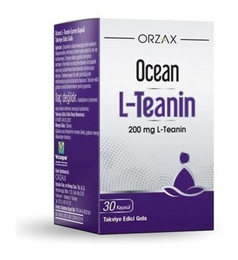 Ocean L-Teanin Aromasız Yetişkin Vitamin 30 Kapsül