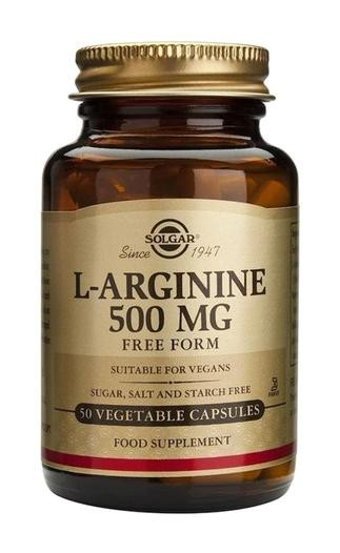 Solgar L-Arginine Aromasız Yetişkin Vitamin 50 Tablet