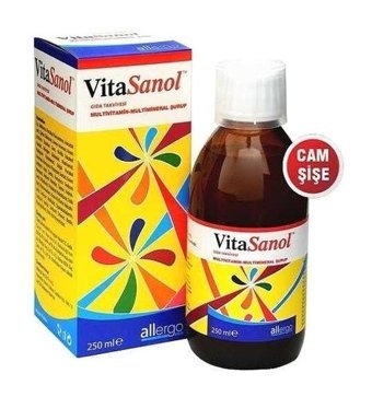 Vitasanol Multivitamin Multimineral Aromasız Yetişkin Vitamin 250 ml
