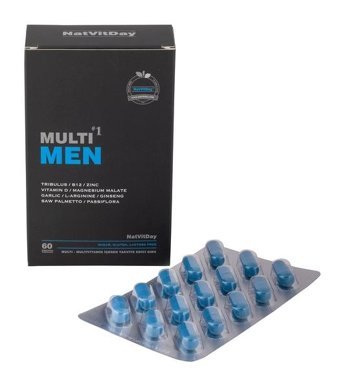 Natvitday Multi Men Aromasız Yetişkin Vitamin 60 Kapsül