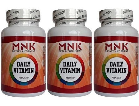 Mnk Vitamin Silver Aromasız Yetişkin Vitamin 3x100 Tablet