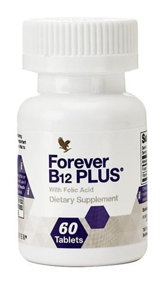 Forever B12 Plus Aromasız Yetişkin Vitamin 60 Kapsül