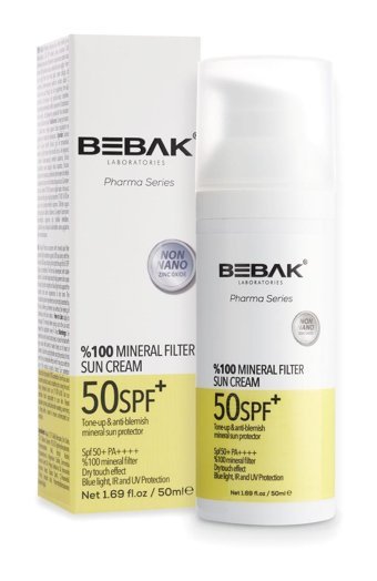 Bebak Pharma 50+ Faktör Güneş Kremi 50 ml