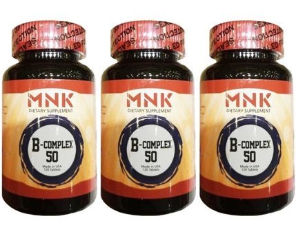 Mnk B Complex 50 Aromasız Yetişkin Vitamin 3x120 Tablet