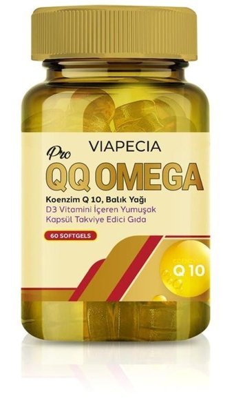 Viapecia Pro Qq Omega Aromasız Yetişkin Vitamin 60 Tablet