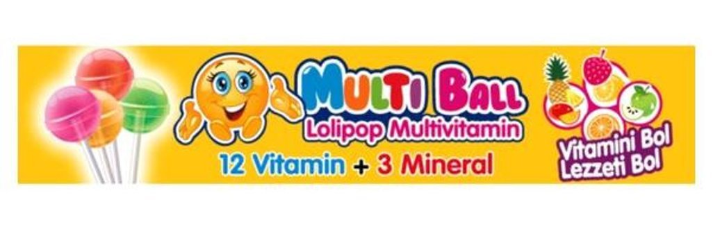 Aktar Multivitamin Lollipops Aromasız Yetişkin Vitamin 7 Adet