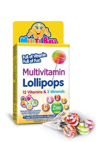 Aktar Multivitamin Lollipops Aromasız Yetişkin Vitamin 7 Adet