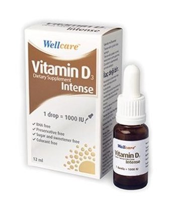 Wellcare Vitamin D3 Aromasız Yetişkin Vitamin 12 ml
