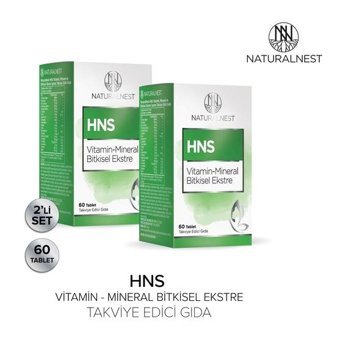 Naturalnest Hns Aromasız Yetişkin Vitamin 2x60 Tablet
