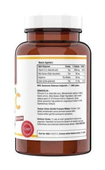 Ncs Vitamin C Multivitamin Kuşburnu Yetişkin Vitamin 120 Tablet - 180 Tablet