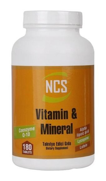 Ncs Vitamin C Multivitamin Kuşburnu Yetişkin Vitamin 120 Tablet - 180 Tablet