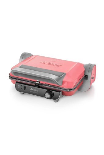 Arzum AR2013 4 Dilim Granit Çıkartılabilir Plaka Tek Yönlü 1800 W Izgaralı Kırmızı Tost Makinesi