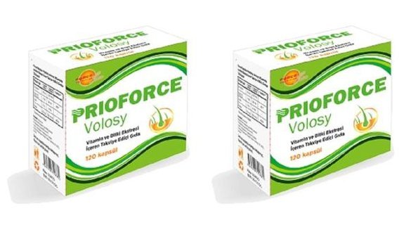 Force Nutrition Prioforce Volosy Aromasız Yetişkin Vitamin 2x120 Kapsül
