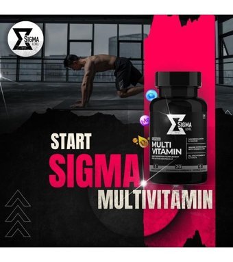 Sigma Level Multivitamin Aromasız Yetişkin Vitamin 30 Kapsül