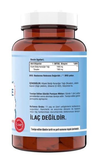 Ncs Squalene Ahududu Yetişkin Vitamin 3x90 Softgel