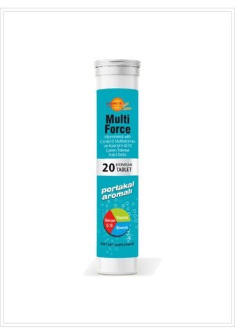 Force Nutrition Multiforce Efervesan Aromasız Yetişkin Vitamin 20 Tablet