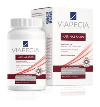 Viapecia Saç Tırnak Cilt Koruma Multivitamin Aromasız Yetişkin Vitamin 60 Kapsül