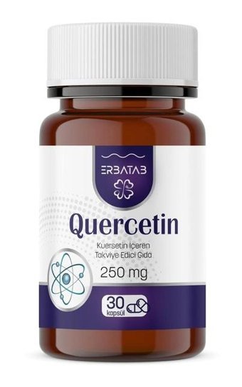 Erbatab Quercetin Aromasız Yetişkin Vitamin 30 Kapsül