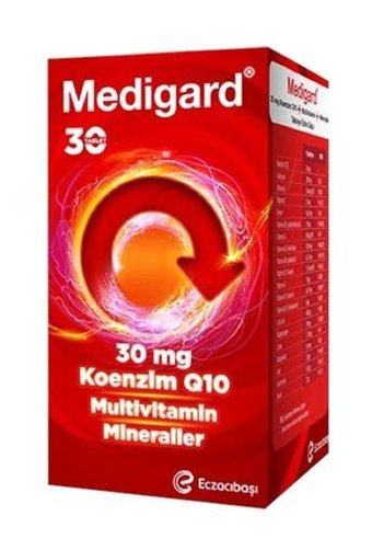 Medigard - Aromasız Yetişkin Vitamin 30 Tablet