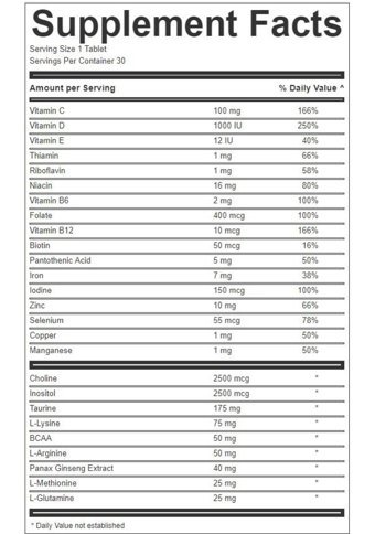 Simple Multi Vma Aromasız Yetişkin Vitamin 30 Kapsül