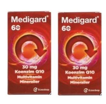 Medigard Multivitamin Aromasız Yetişkin Vitamin 2x60 Tablet