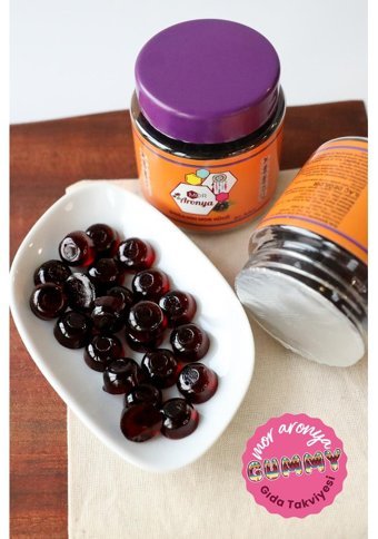 Mor Aronya Gummy Aromasız Yetişkin Vitamin 60 Tablet