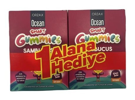 Ocean Smart Gummies Defence Meyveli Yetişkin Vitamin 2x64 Tablet