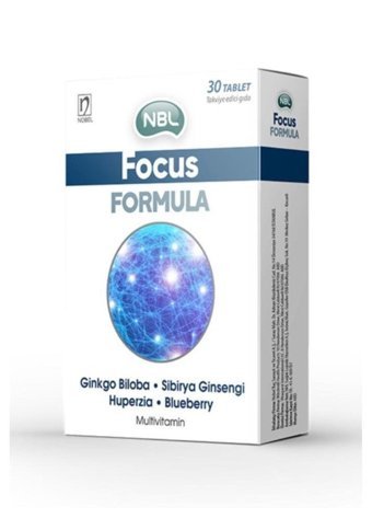Nbl Focus Formula Aromasız Yetişkin Vitamin 30 Tablet