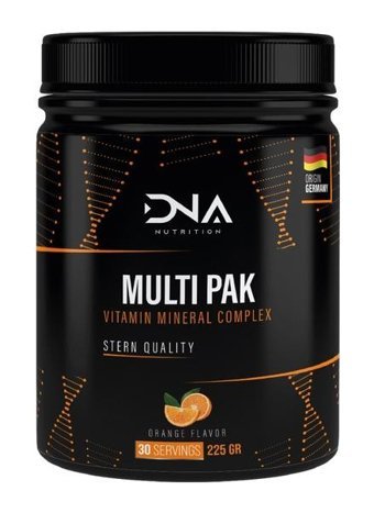 Dna Nutrition Portakal Aromalı Multi Pak Portakallı Yetişkin Vitamin 225 gr