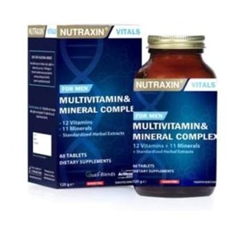 Nutraxin For Men Aromasız Yetişkin Vitamin 60 Tablet