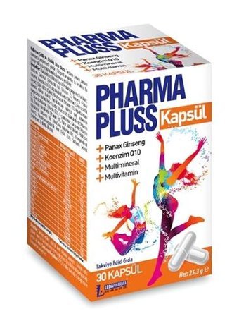 Ledapharma Pharma Pluss Aromasız Yetişkin Vitamin 30 Kapsül