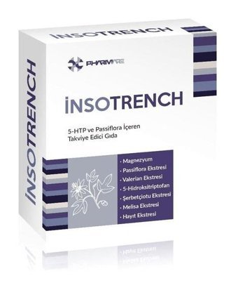 Pharmare Insotrench 5-Htp Aromasız Yetişkin Vitamin 30 Tablet