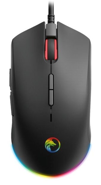Gametech Poseidon RGB Ergonomik Makrolu Kablolu Siyah Optik Gaming Mouse