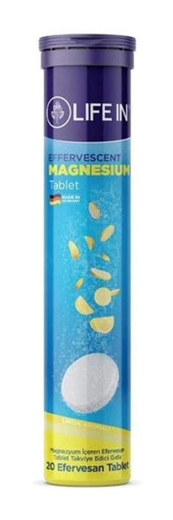 Life Magnezyum Aromasız Yetişkin Vitamin 20 Tablet