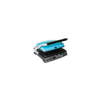 Arnica Tostit Maxi GH26244 6 Dilim Granit Çıkartılabilir Plaka Tek Yönlü 2000 W Izgaralı Turkuaz Tost Makinesi
